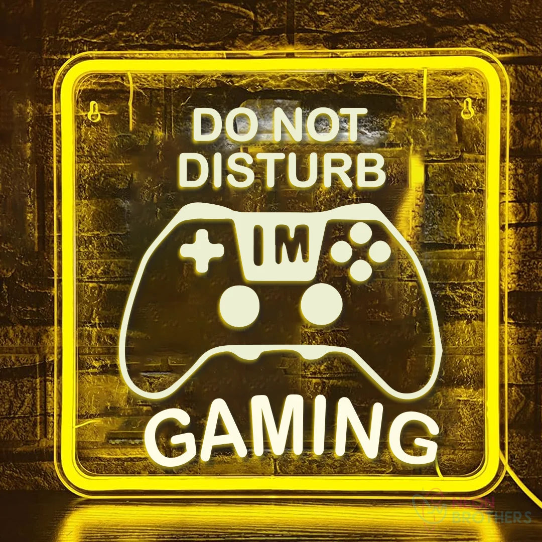 Game Lover Neon Sign - Laser Engraved Gaming Console