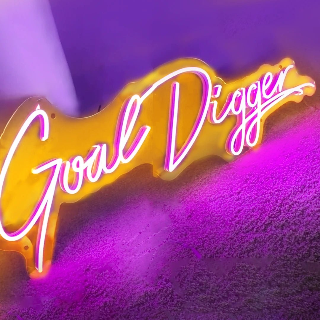 GOAL DIGGER LED NEON SIGN - Neon Brothers