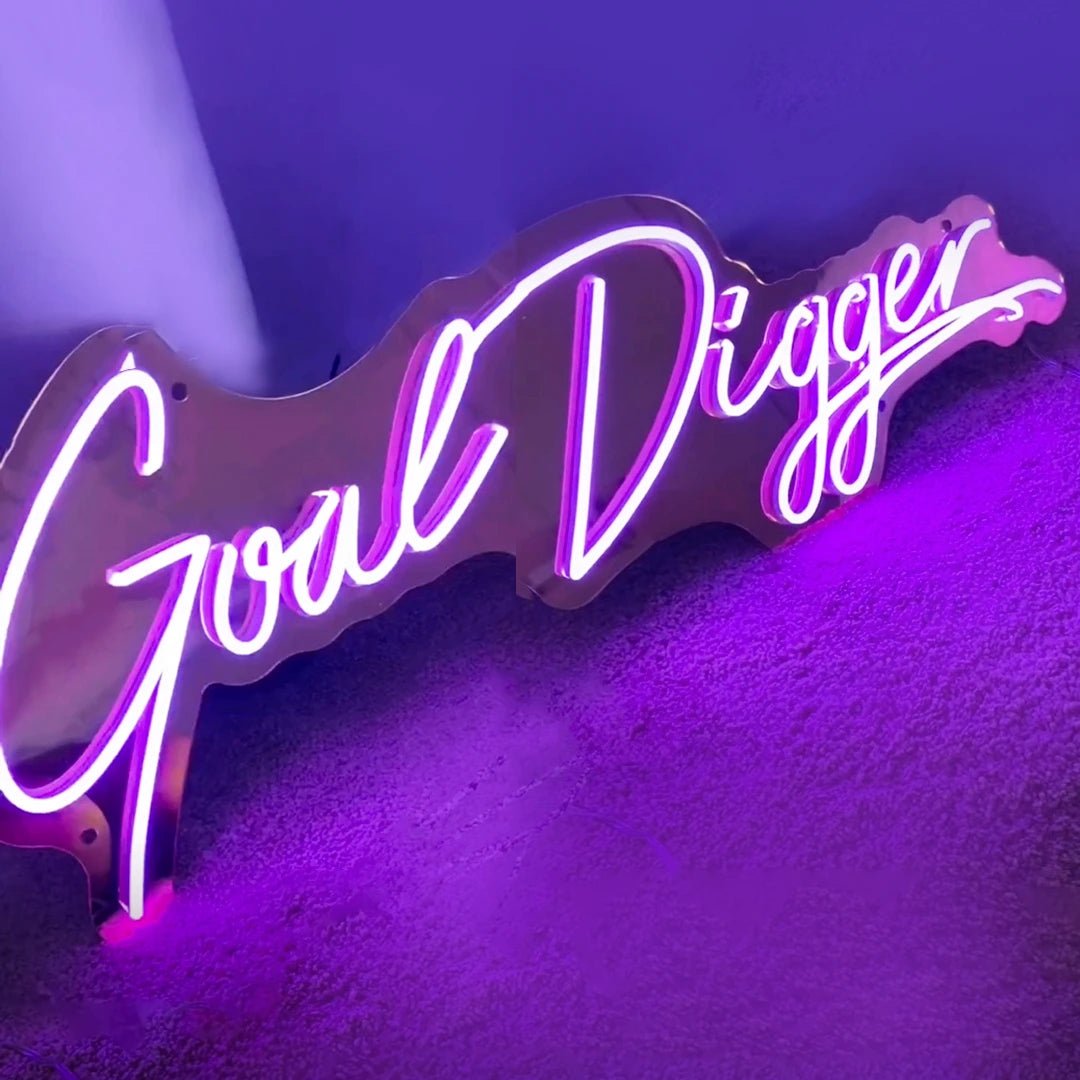 GOAL DIGGER LED NEON SIGN - Neon Brothers