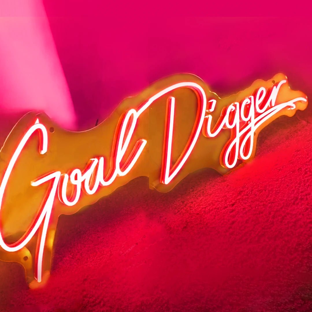 GOAL DIGGER LED NEON SIGN - Neon Brothers