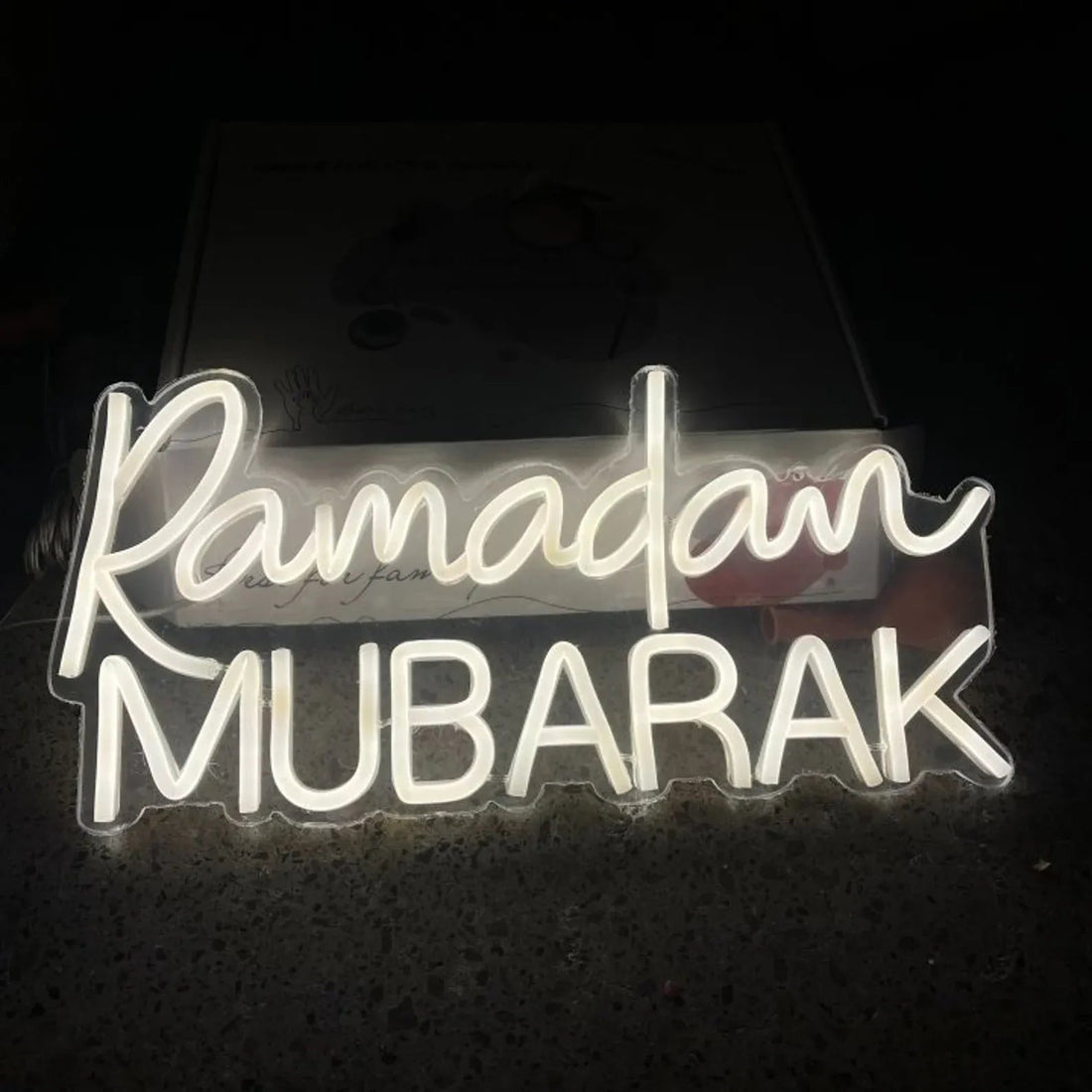 Ramadan Mubarak 2025 Neon Sign – Custom LED Light Neon Sign - Neon Brothers