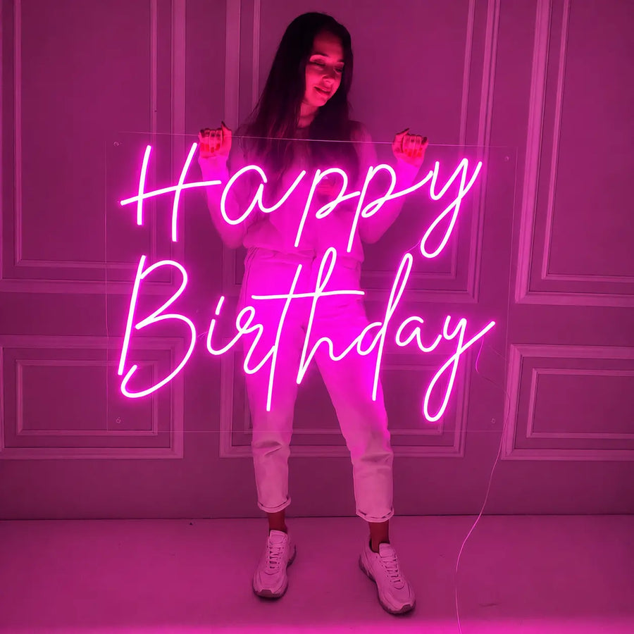 Birthday Neon Signs - Neon Brothers