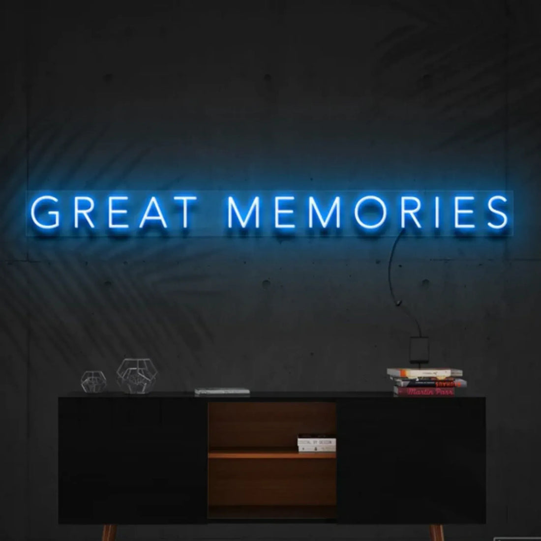 Great Memories Neon Sign | Inspirational LED Light for Home & Bedroom,