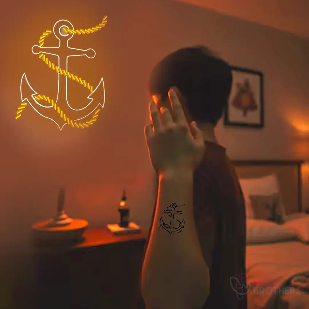 Anchor Neon Sign – A Timeless Symbol of Strength & Stability - Neon Brothers