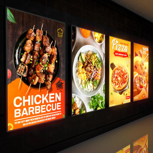 Premium tier vinyl sign example - Neon Brothers