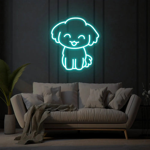Pet Dog Neon Sign – A Heartwarming Tribute to Man’s Best Friend - Neon Brothers