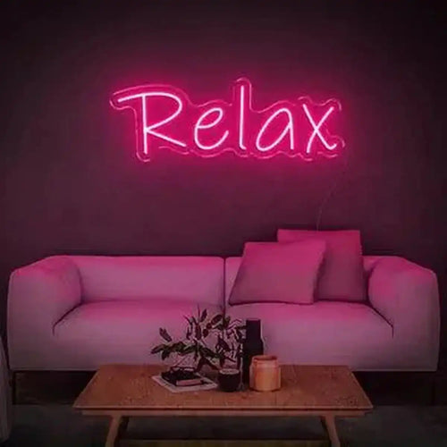 'RELAX' NEON SIGN-Neonsigns-Neon Brothers