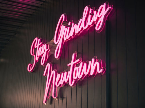 Neon Sign Flush Wall Mount Installation - Neon Brothers