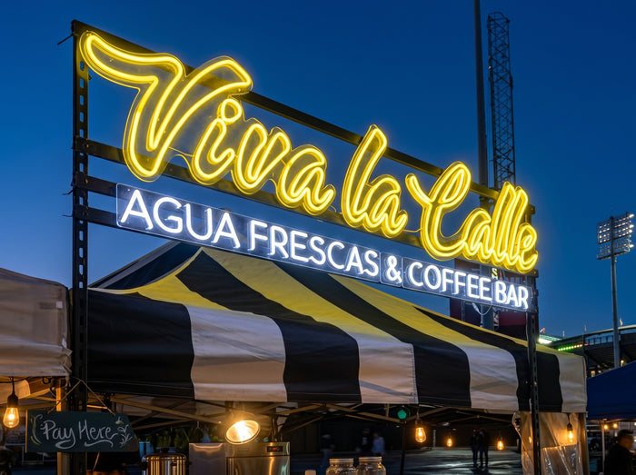 Custom LED Neon Sign Warm White Perth WA - Neon Brothers